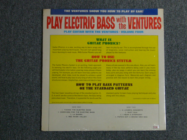 画像: PLAY ELECTRIC BASS WITH THE VENTURES Volume 4  Sealed