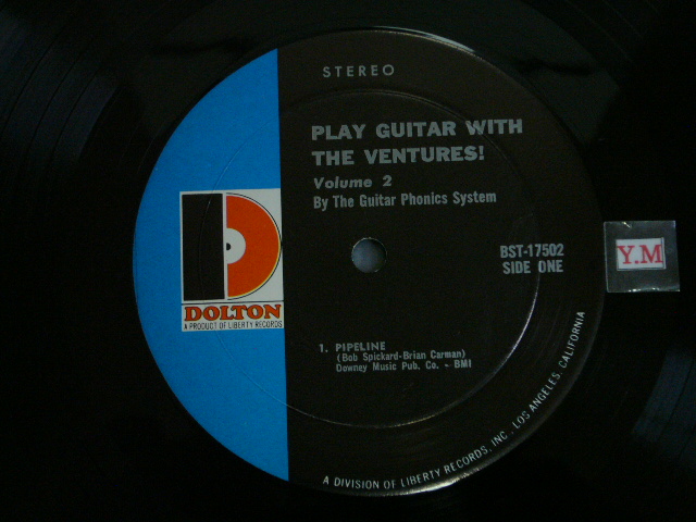 画像: PLAY GUITAR WITH THE VENTURES Volume 2 "D" Mark Label  