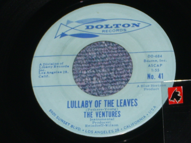 画像1:  LULLABY OF THE LEAVES / GINCHY   Light Blue Label  