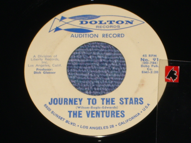 画像1: JOURNEY TO THE STARS / WALKIN' WITH PLUTO   Audition  Label