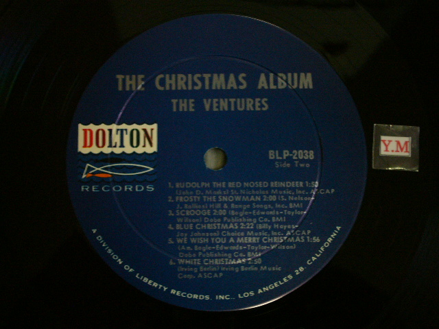 画像: THE CHRISTMAS ALBUM Dark Blue With／Silver Print Label