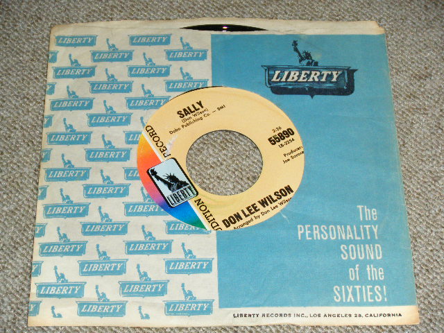 画像: DON LEE WILSON -  DON'T AVOID ME  / SALLY    :  1966  US ORIGINAL Audition Promo 7 Single 