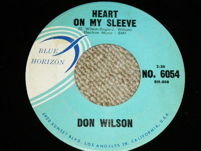 画像: DON WILSON - THE TWOMP / HEART ON MY SLEEVE   1961 US ORIGINAL 7 Single 