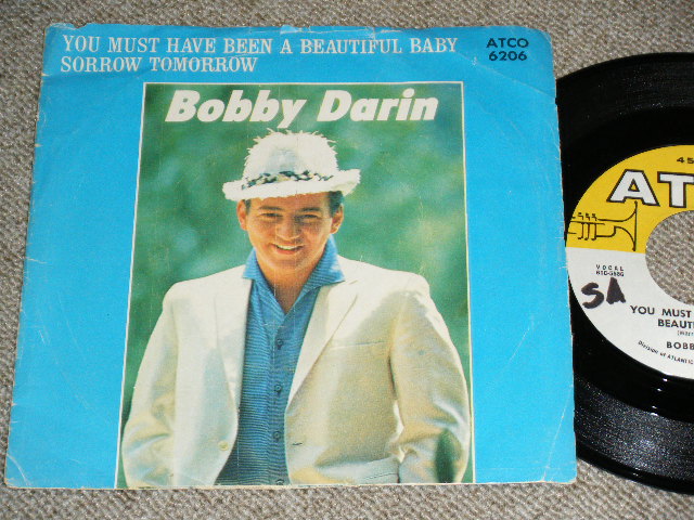 画像1: BOBBY DARIN ( on Guitar JERRY McGEE ) - SORROW TOMORROW / YOU MUST HAVE BEEN A BEAUTIFUL BABY  : 1961  US ORIGINAL  7"Sinlge 