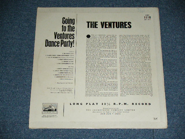 画像: GOING TO THE VENTURES DANCE PARTY  INDIA  / RED H.M.V.  Label 