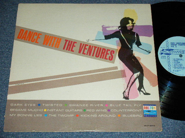 画像1: DANCE WITH THE VENTURES :  LIGHT BLUE  LABEL  MONO