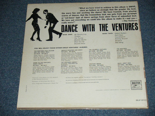 画像: DANCE WITH THE VENTURES :  LIGHT BLUE  LABEL  MONO