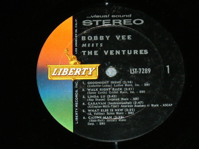 画像: BOBBY VEE MEETS THE VENTURES    Stereo 