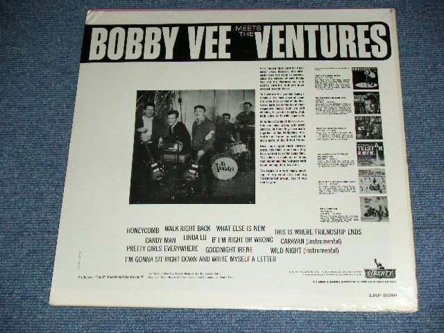 画像: BOBBY VEE MEETS THE VENTURES   SEALED Un-opened MONO version 