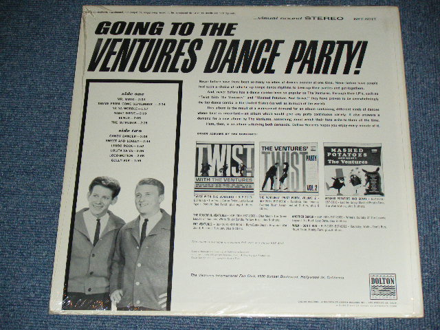 画像: GOING TO THE VENTURES DANCE PARTY ; 1964 ,Maybe BLUE with BLACK Print  LABEL 