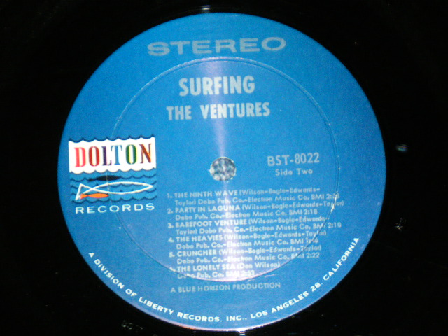 画像: “SURFING”　DARK BLUE with SILVER PRINT LABEL 