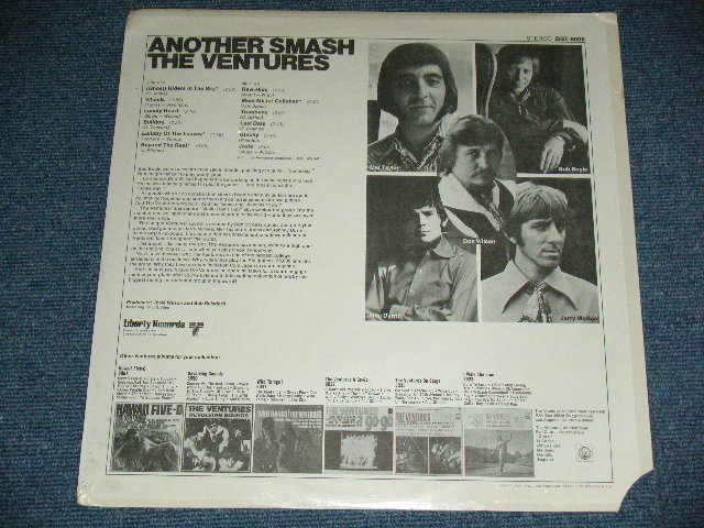 画像: ANOTHER SMASH   2nd Issued & 1970 Issued Back Cover "SILHOUETTE  or SHADOW COVER"