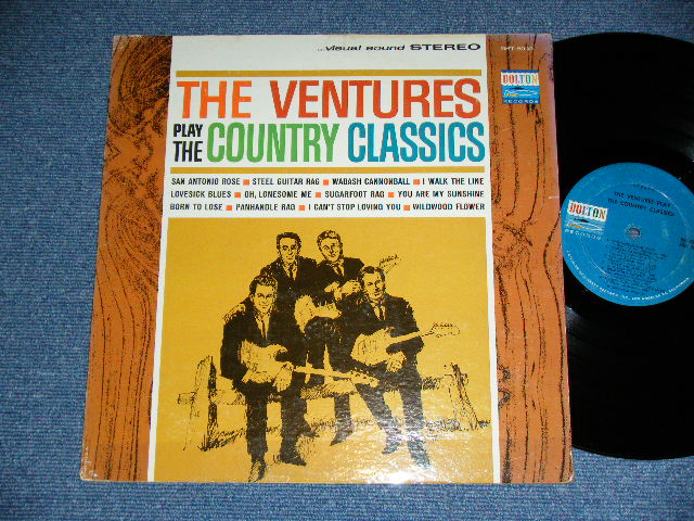 画像1: Play COUNTRY CLASSICS       First Cover Design   " BLUE With BLACK PRINT Lavel" STEREO