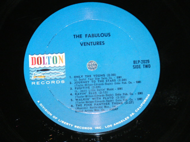 画像: THE FABULOUS VENTURES   Blue With BLACK Print Label