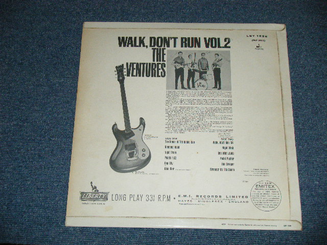 画像: WALK, DON'T RUN VOL.2   UK ENGLAND ORIGINAL with !PROMO" SEAL on Label LP 