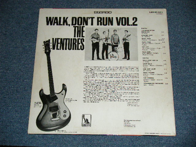 画像: WALK, DON'T RUN VOL.2  GERMAN 2nd Issued Reissue  STEREO  LP 