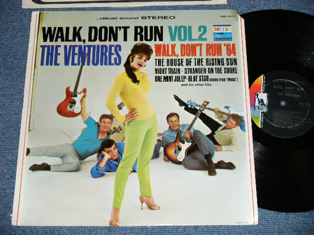 画像1: WALK DON'T RUN VOL.2 : 2nd press Version NON SWEAT SHIRT 1970 Version US AMERICA  4th press Version  "LIBERTY  Label" STEREO  