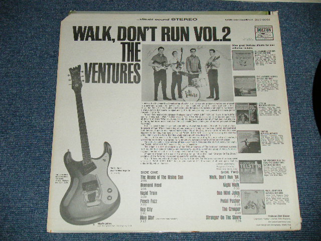 画像: WALK DON'T RUN VOL.2 : 2nd press Version NON SWEAT SHIRT 1970 Version US AMERICA  4th press Version  "LIBERTY  Label" STEREO  