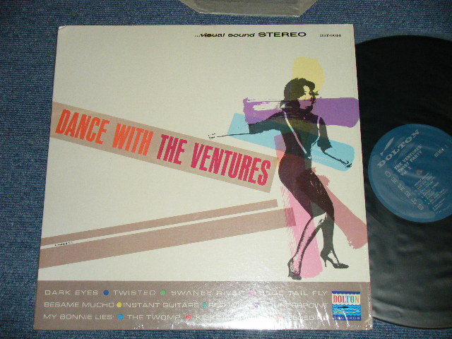 画像1: GOING TO THE VENTURES DANCE PARTY ; 1963? TURQUOISE GREEN Label