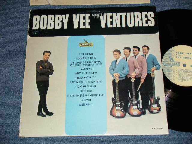 画像1: BOBBY VEE MEETS THE VENTURES    PROMO AUDITION Label MONO version  