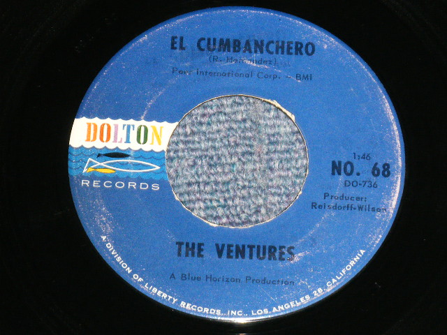 画像1: EL CUMBANCHERO / SKIP TO M' LIMBO Drak Blue With Black Print Label