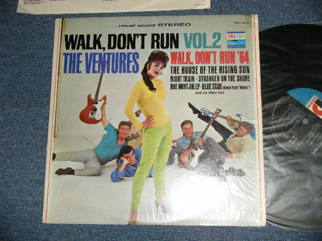 画像1: WALK DON'T RUN VOL.2 : 2nd press Version NON SWEAT SHIRT  1967 Version US AMERICA  3rd press Version  "D Mark  Label" STEREO  