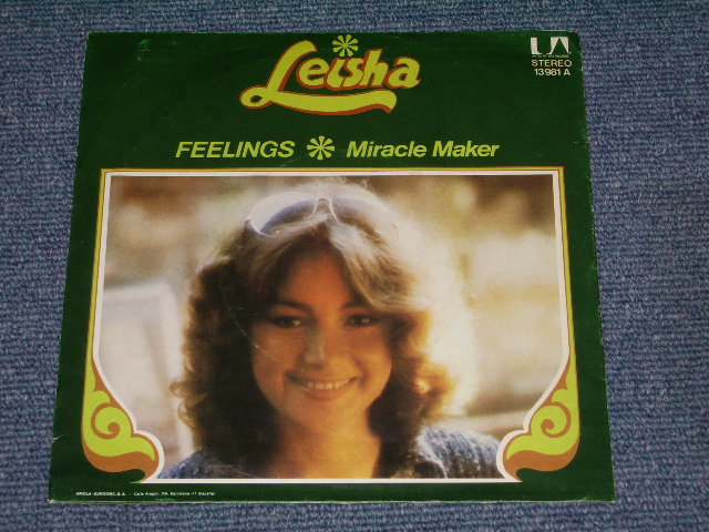 画像1: LEISHA - FEELINGS / MIRACLE MAKER   :  1975 SPAIN ORIGINAL  With PICTURE SLEEVE