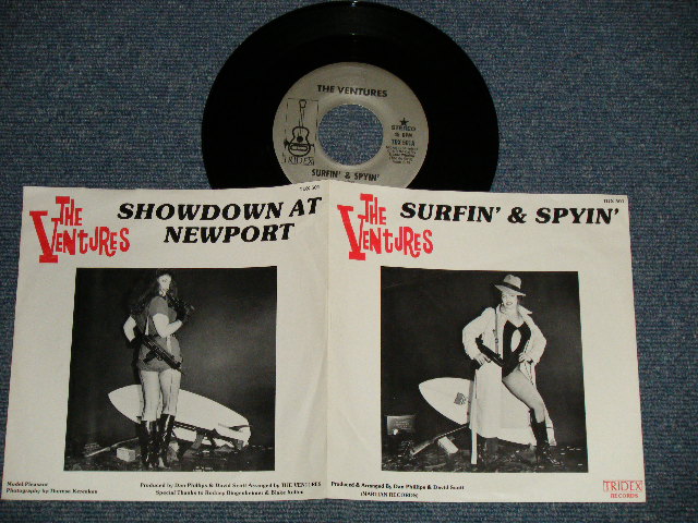 画像1: A) SURFIN' & SPYIN' B) SHOWDOWN AT NEWPORT   :  1981 US AMERICA ORIGINAL