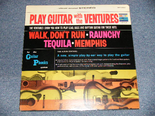 画像1: PLAY GUITAR WITH THE VENTURES   "D" Mark Label / SEALED Copy