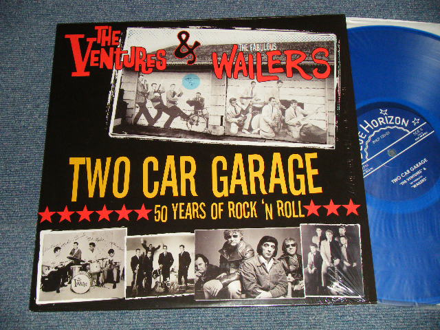 画像1: THE VENTURES & THE FABULOS WAILERS - TWO CAR GARAGE  "2009 US AMERICA ORIGINAL "Limited BLUE WAX" LP