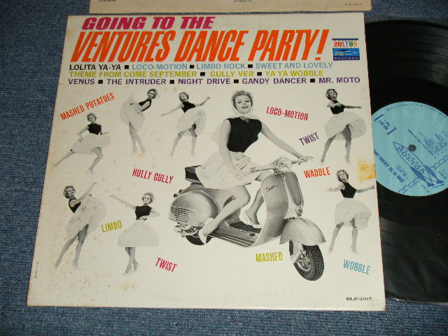 画像1: GOING TO THE VENTURES DANCE PARTY :  LIGHT BLUE LABEL  MONO