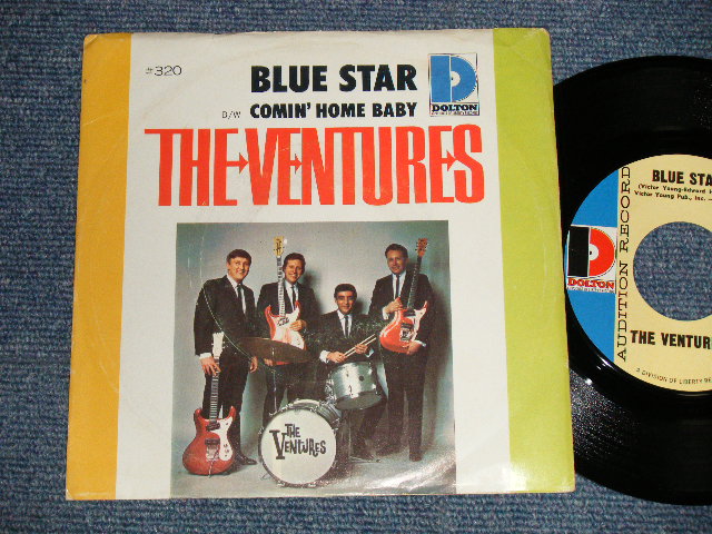 画像1: BLUE STAR / COMIN' HOME BABY   With Picture Sleeve and Audition Label Promo 