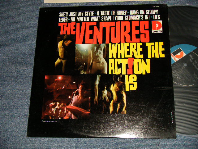 画像1: WHERE THE ACTION IS    Late 1966-7 Version? US AMERICA 3rd Press "'D' MARK Label" MONO Used LP 