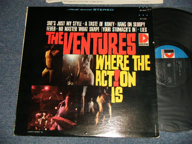 画像1: WHERE THE ACTION IS     Late 1966-7 Version? US AMERICA 3rd Press "'D' MARK Label" STEREO Used LP 