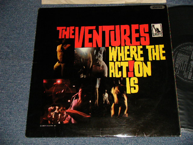 画像1: WHERE THE ACTION IS    1965 UK ENGLAND ORIGINAL 1st Press "BLACK Label" STEREO/LP