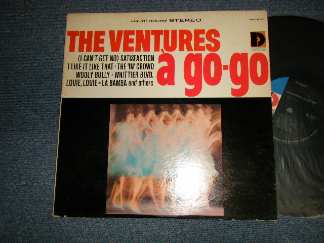 画像1: VENTURES A GO GO    1967 Version 3rd Press "'D' MARK Label"