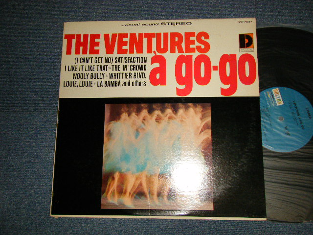 画像1: VENTURES A GO GO    1965 Version 2nd Press "BLUE with BLACK Print Label"