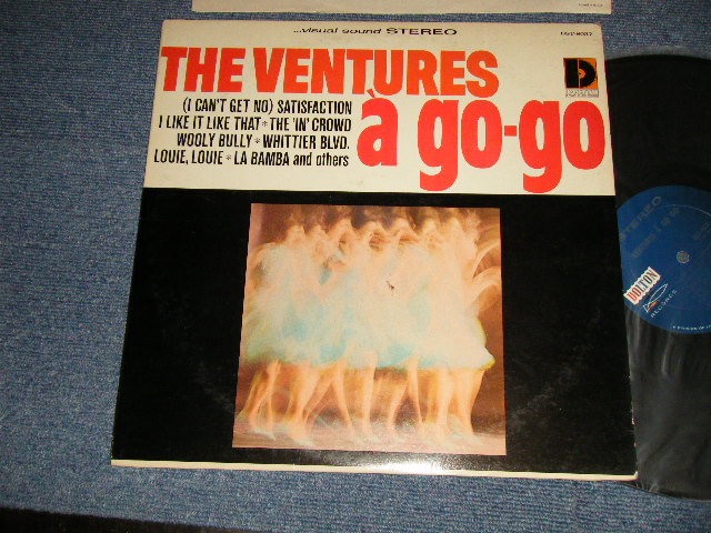 画像1: VENTURES A GO GO  "Dark Blue With Silver Print Label"  