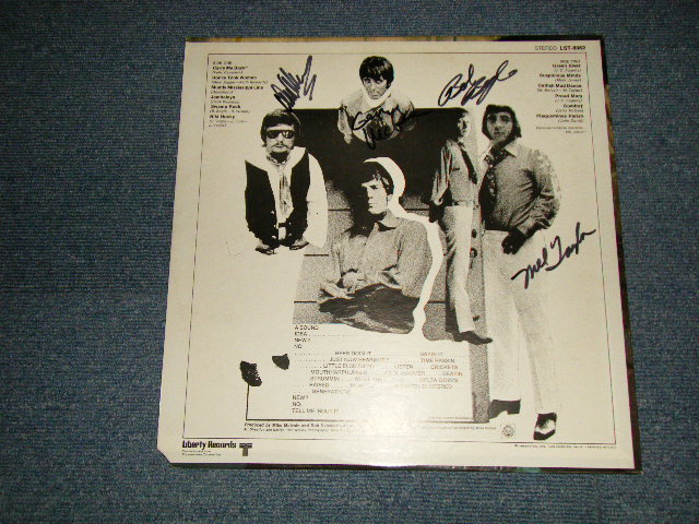 画像1: SWAMP ROCK    : 1969 US ORIGINAL  DON, BOB, GERRY, MEL'S AUTOGRAPHED SIGNED ドンとボブとジェリーとメルの直筆サイン入り裏ジャケ