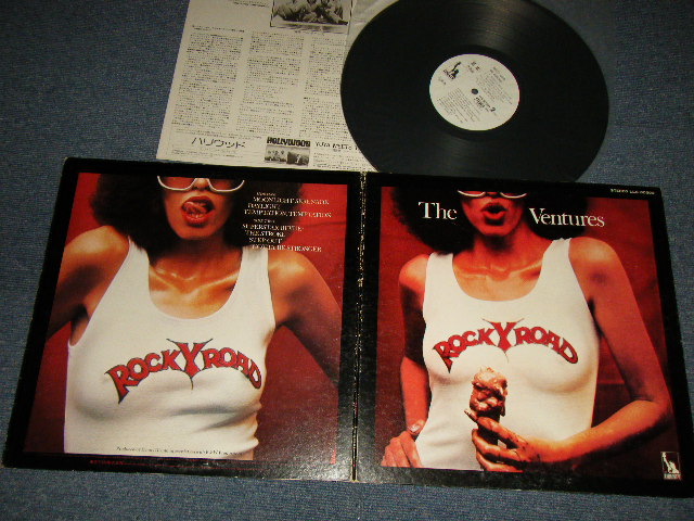 画像1: THE NEW VENTURES ニュー・ベンチャーズ - ROCKY ROAD ロッキー・ロード  1976 JAPAN ORIGINAL"WHITE LABEL PROMO"  LP