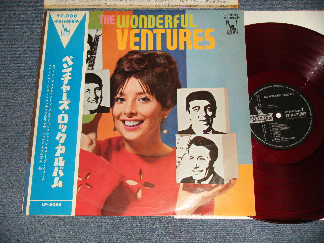 画像1: THE WONERFUL VENTURES  ベンチャーズ・ロック・アルバム  / RED WAX