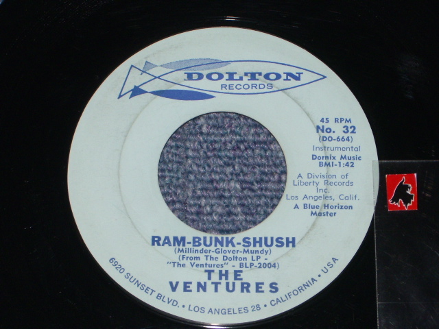 画像1: RAM-BUNK-SHUSH / LONELY HEART  Light Blue Label 