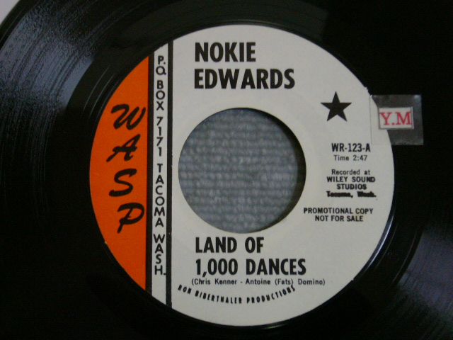 画像1: NOKIE EDWARDS - LAND OF 1,000 DANCES / MUDDY MISSISSIPPI LINE 