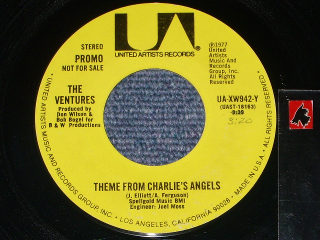 画像: THEME FROM CHARLIE'S ANGEL / THEME FROM CHARLIE'S ANGEL  Promo Only Same Flip Mono/Stereo & YELLOW/WHITE VERSION Label 