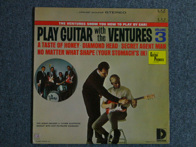 画像1: PLAY GUITAR WITH THE VENTURES Volume 3 "D" Mark Label  