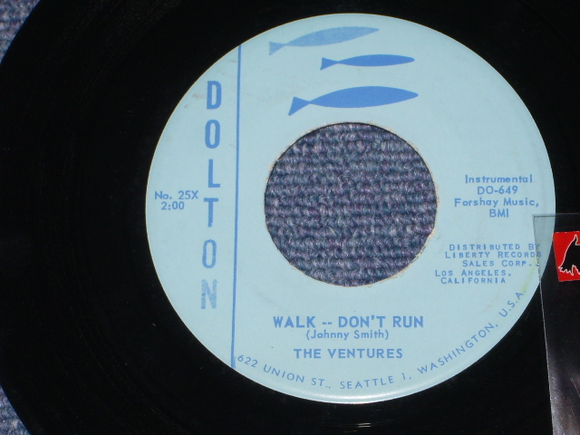 画像1: WALK-DON'T RUN / THE McCOY     LIGHT BLUE LABEL 