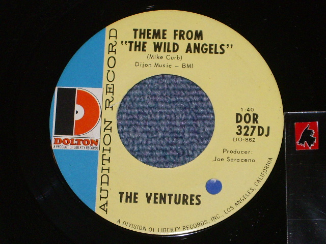 画像1: THEME FROM "THE WILD ANGELS" / KICKSTAND   Audition Label　 