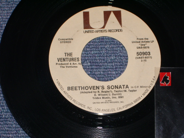 画像1: BEETHOVEN'S SONATA IN G MINOR / PETER AND THE WOLF  STEREO Credit on Label