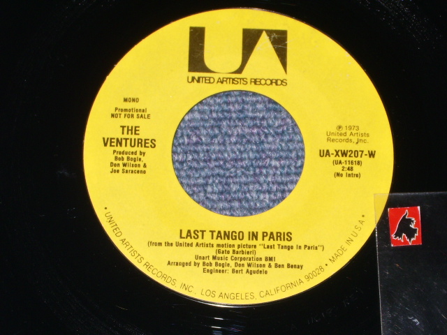 画像: LAST TANGO IN PARIS / LAST TANGO IN PARIS  Promo Onlt YELLOW Label Version 