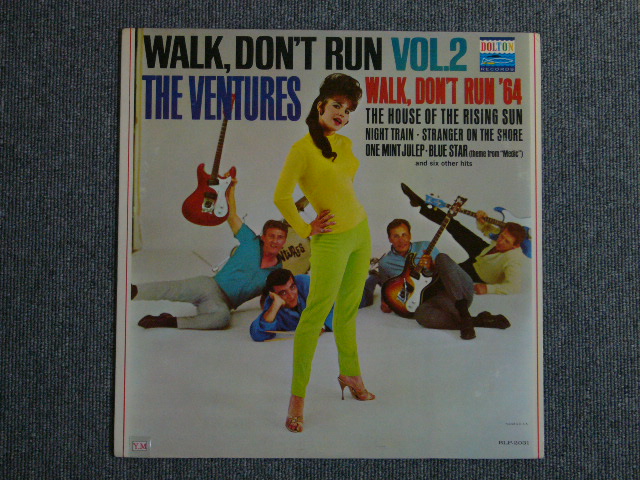 画像1: WALK, DON'T RUN VOL.2 (2nd Jacket)Dark Blue With／Silver Print Label 
